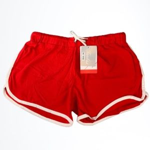 NWT Yoga Running Workout Shorts Tankoo Athletic Elastic Waist